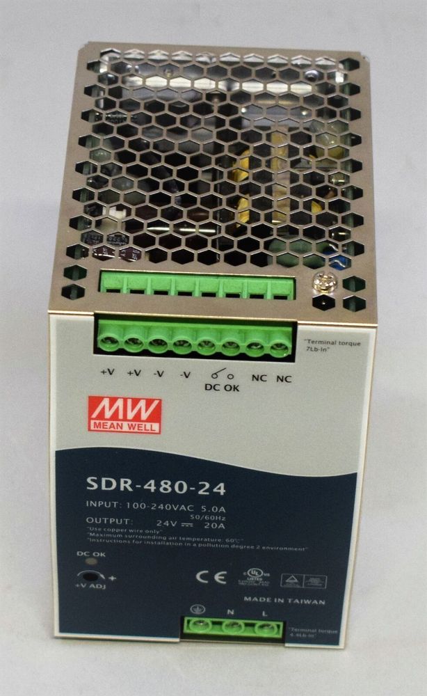 MEAN WELL SDR-480-24 MEAN WELL SDR-480-24