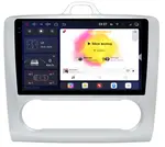 Магнитола для Ford Focus 2 2004-2011 (климат) - Redpower 85136S PRO/PROmax ТОП звук, 2K QLED, Android 14, Быстрейшая, CarPlay, 4G SIM-слот