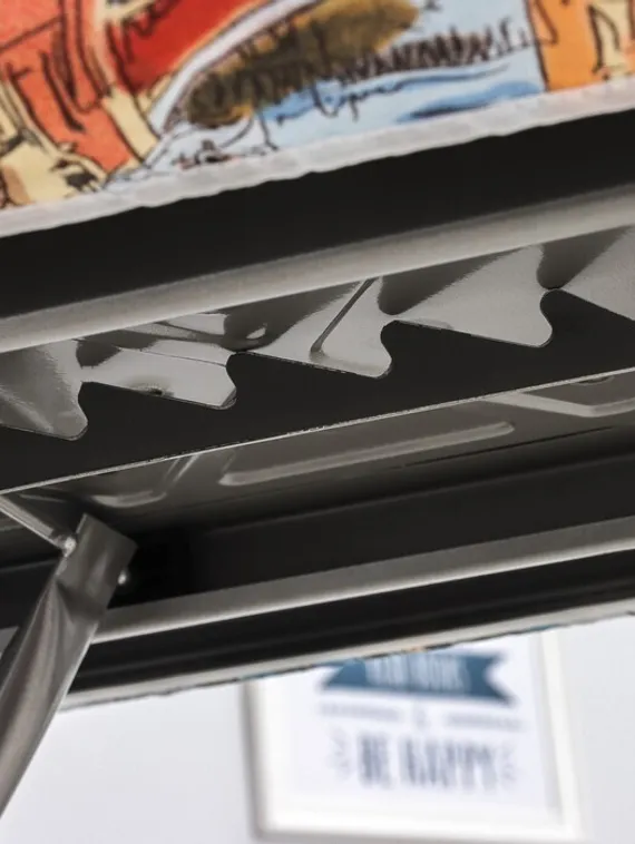 Доска гладильная SMARTY Rock Eco, металлический моноблок, 120×38 см