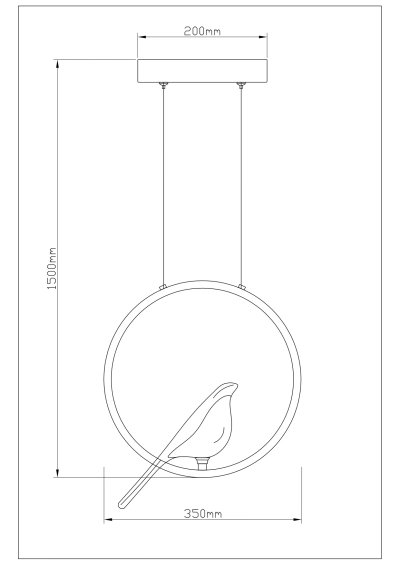 Подвесной светильник Divinare SUMMER 1188/06 SP-6, 1хLED