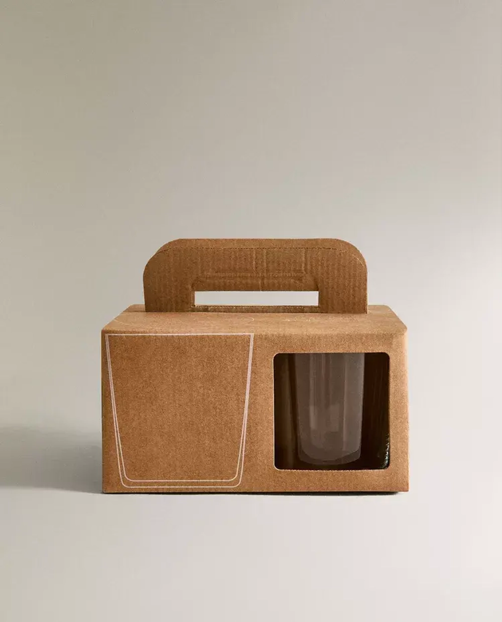 ZARA HOME ВЫСОКИЕ СТАКАНЫ ИЗ СТЕКЛА (НАБОР ИЗ 4 ШТ.), ПРОЗРАЧНЫЙ