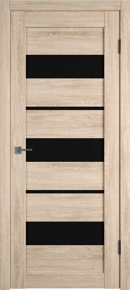 Дверь Atum 23 / Sand Vellum / Black Gloss / Владимирские двери Дверь Atum 23 / Sand Vellum / Black Gloss / Владимирские двери