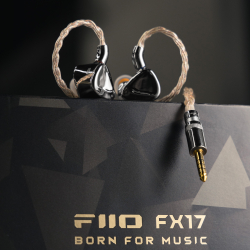 FiiO FX17 Серебристый [Silver] — проводные внутриканальные гибридные наушники Hi-End класса