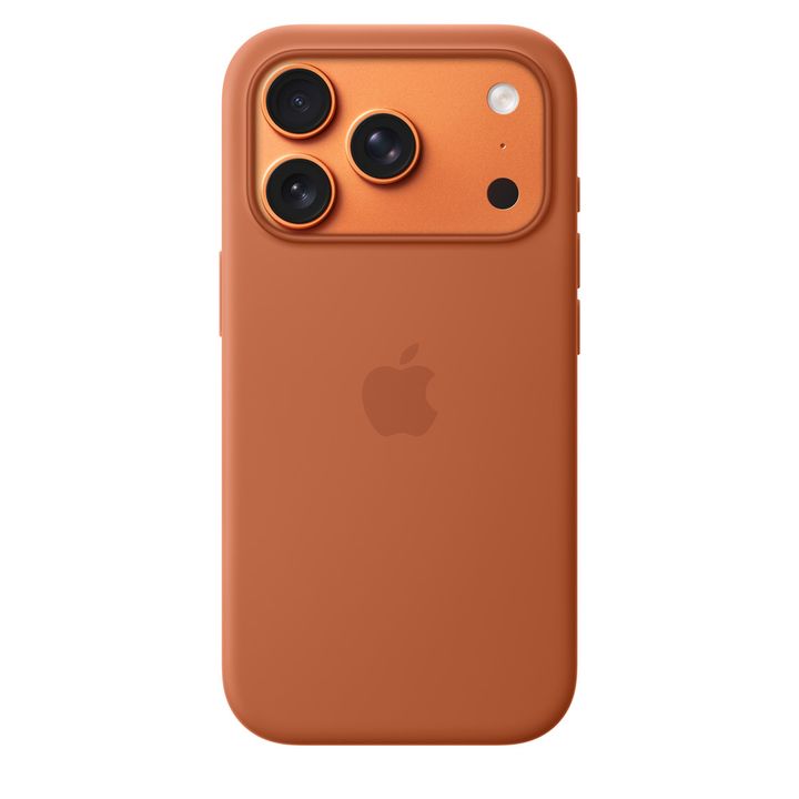 Защитный чехол Apple Silicone Case с MagSafe для iPhone 17 Pro Terra Cotta