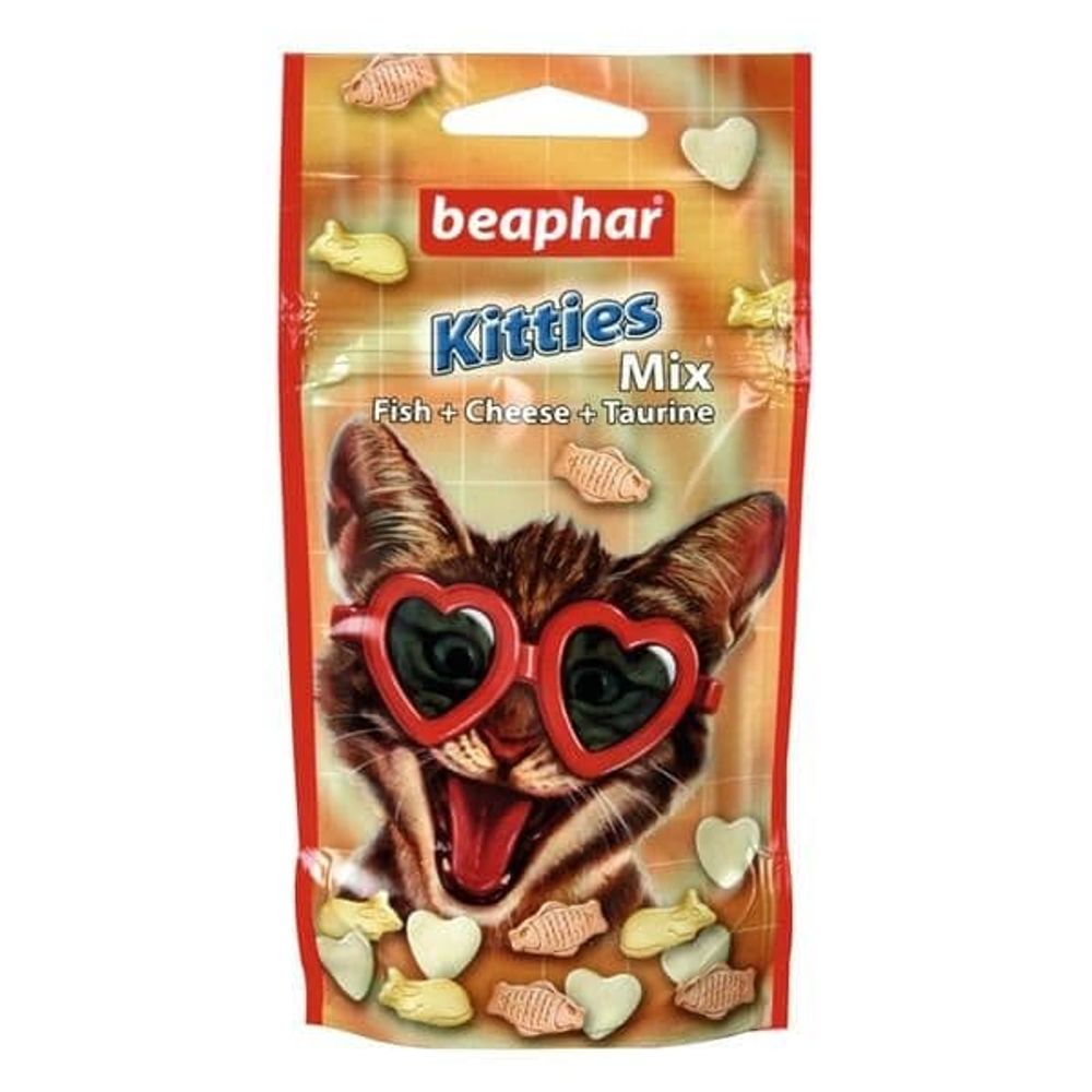 Beaphar `Kitty`s MIX` комплекс витаминов для кошек таурин, биотин, протеин, сыр 32,5г. Beaphar `Kitty`s MIX` комплекс витаминов для кошек таурин, биотин, протеин, сыр 32,5г.