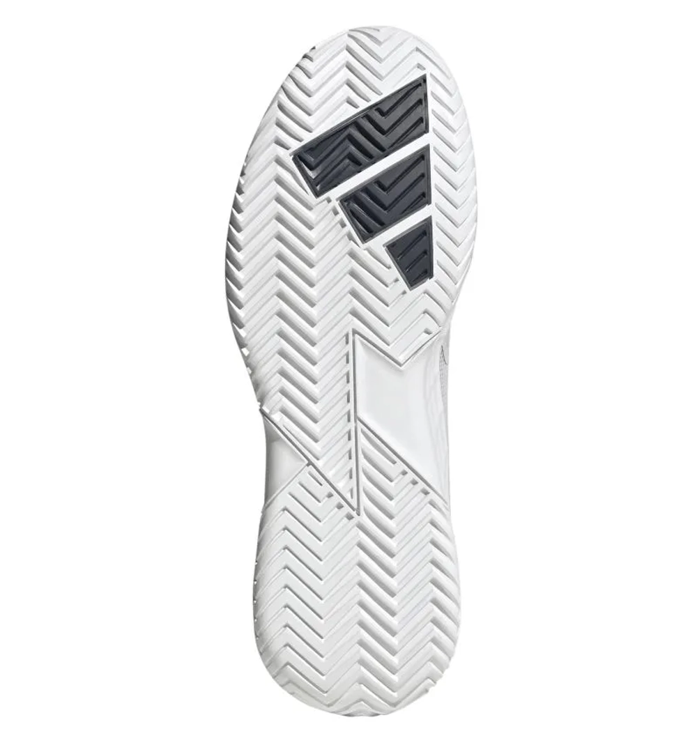 Теннисные кроссовки Adidas Defiant Speed 2 M - dash grey/aurora ink/tech grey metallic