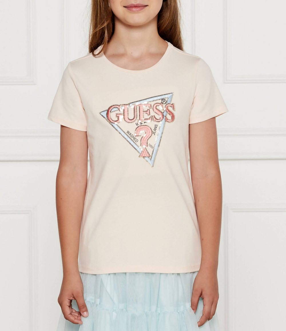 Футболка Guess - персиковый(J4RI47 K6YW4)