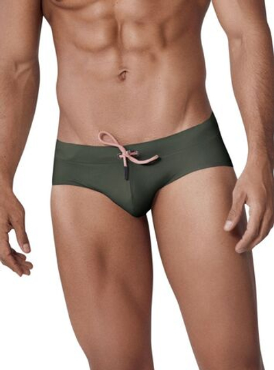 Зеленые мужские плавки Kin Swimsuit Brief (Размер: XL) (Цвет: зеленый)
