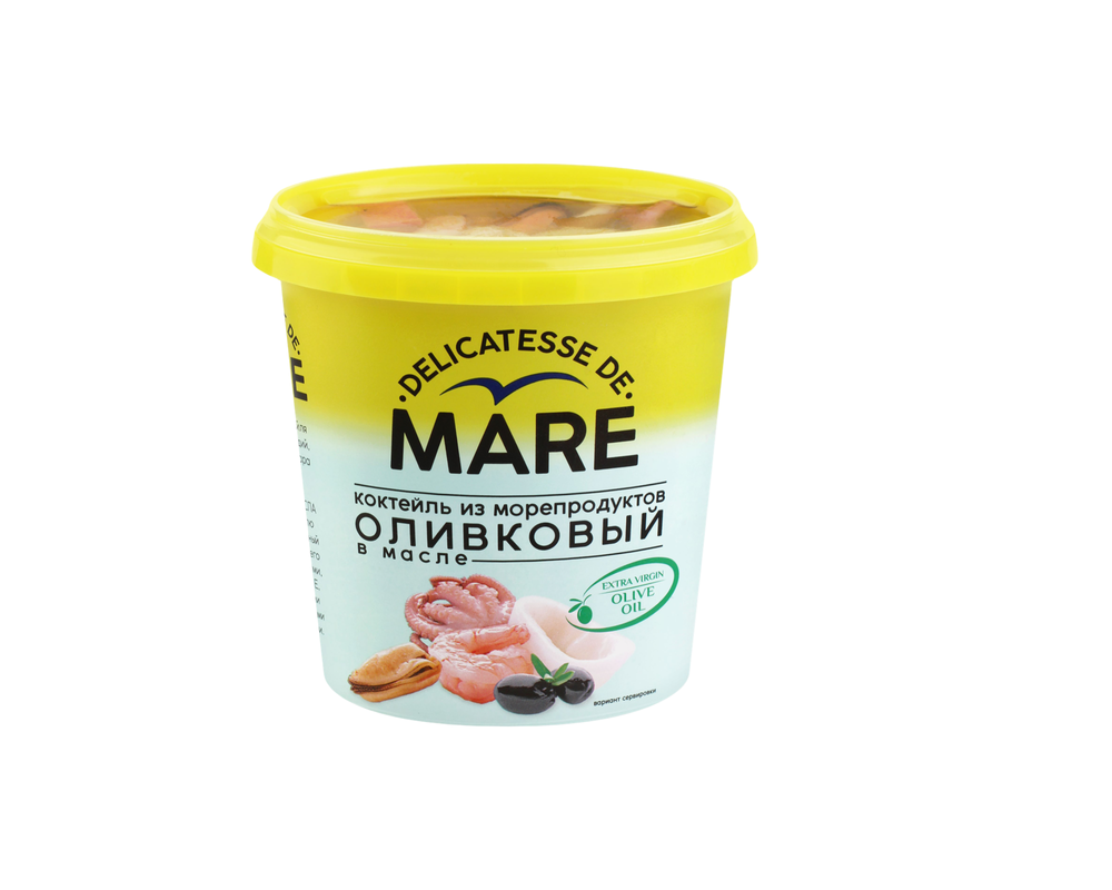 Коктейль из моркпродуктов Оливковый в масле 380гр