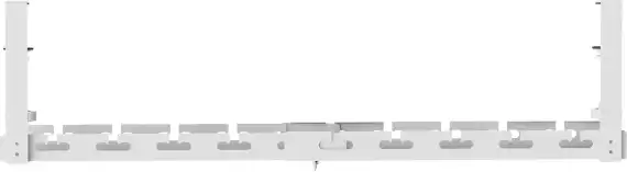 Кабель-канал Cactus CS-CM-700-1WT CS-CM-700-1 для столов 72.8x13x19см белый