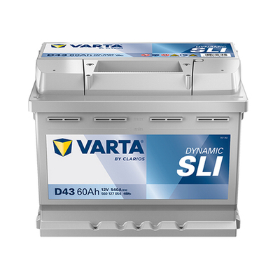 Аккумулятор VARTA Dynamic SLI 60 А/ч прямой L+ 242x175x190 L2 EN 540 А
