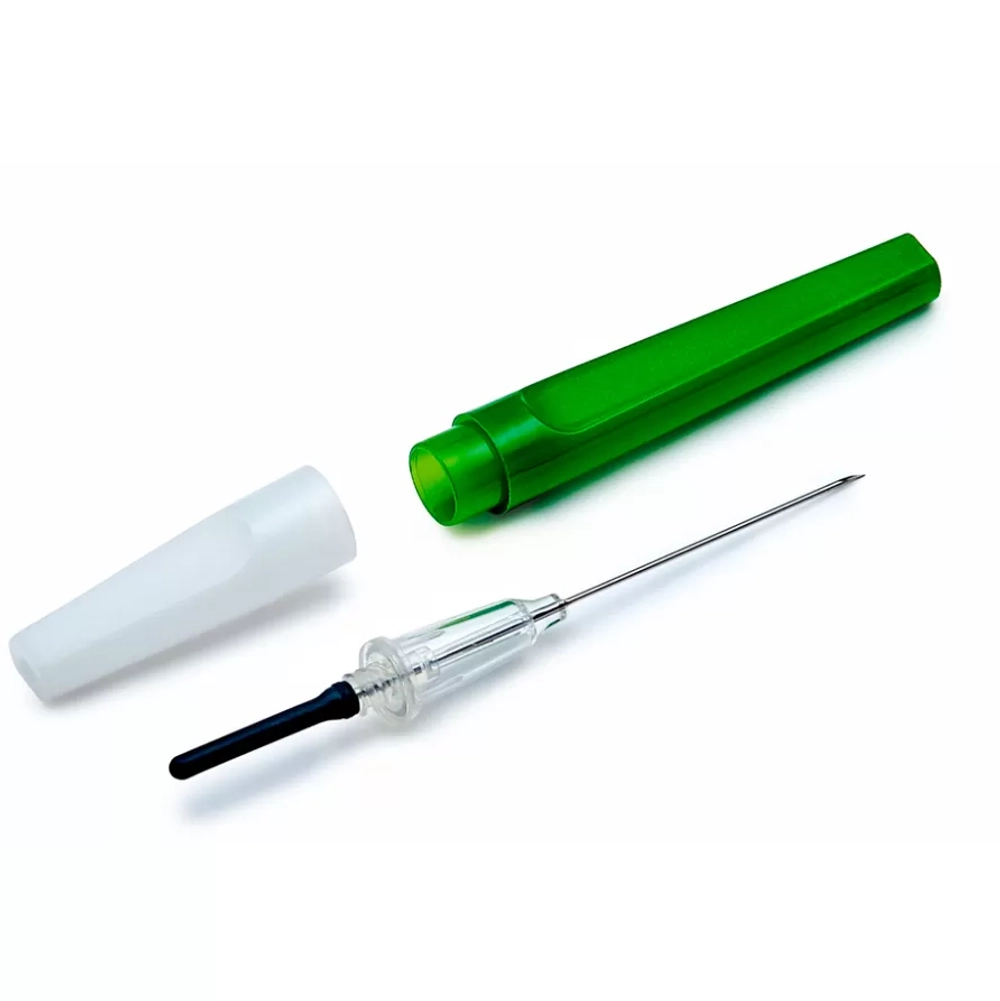 Игла двухсторонняя с камерой 21G 1 1/2" 08х38 мм Lind-Vac 50 шт