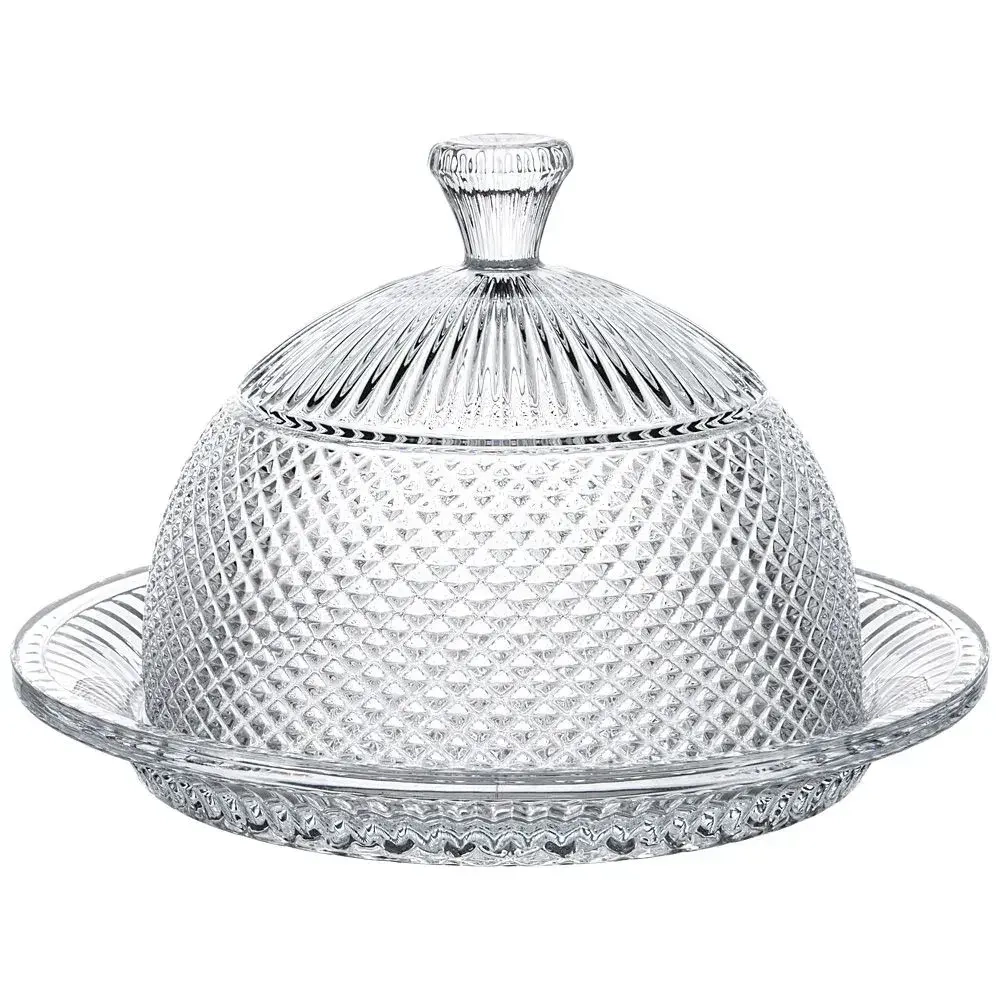 Блюдо diamant с крышкой 20см