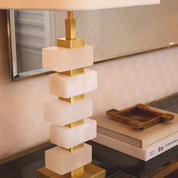 Eichholtz Table Lamp Amber