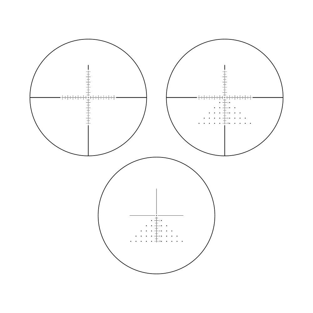 Прицел оптический Veber MultiDOT 6-24X50 OLED
