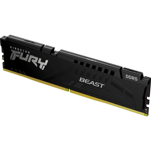 Модуль памяти DIMM DDR5 32Gb, 6000Mhz, Kingston FURY Beast (KF560C30BBE-32)