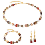 Колье Coeur de Lion Brown-Red 4905/10-1103