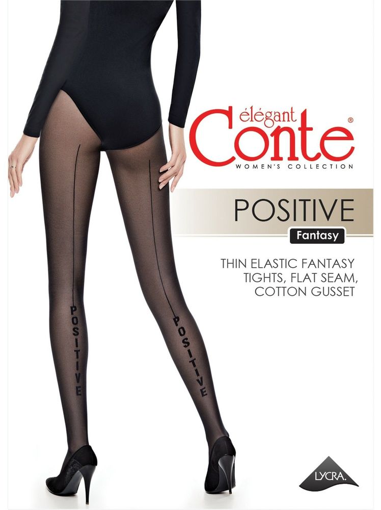 CONTE ELEGANT POSITIVE, р.4, nero
