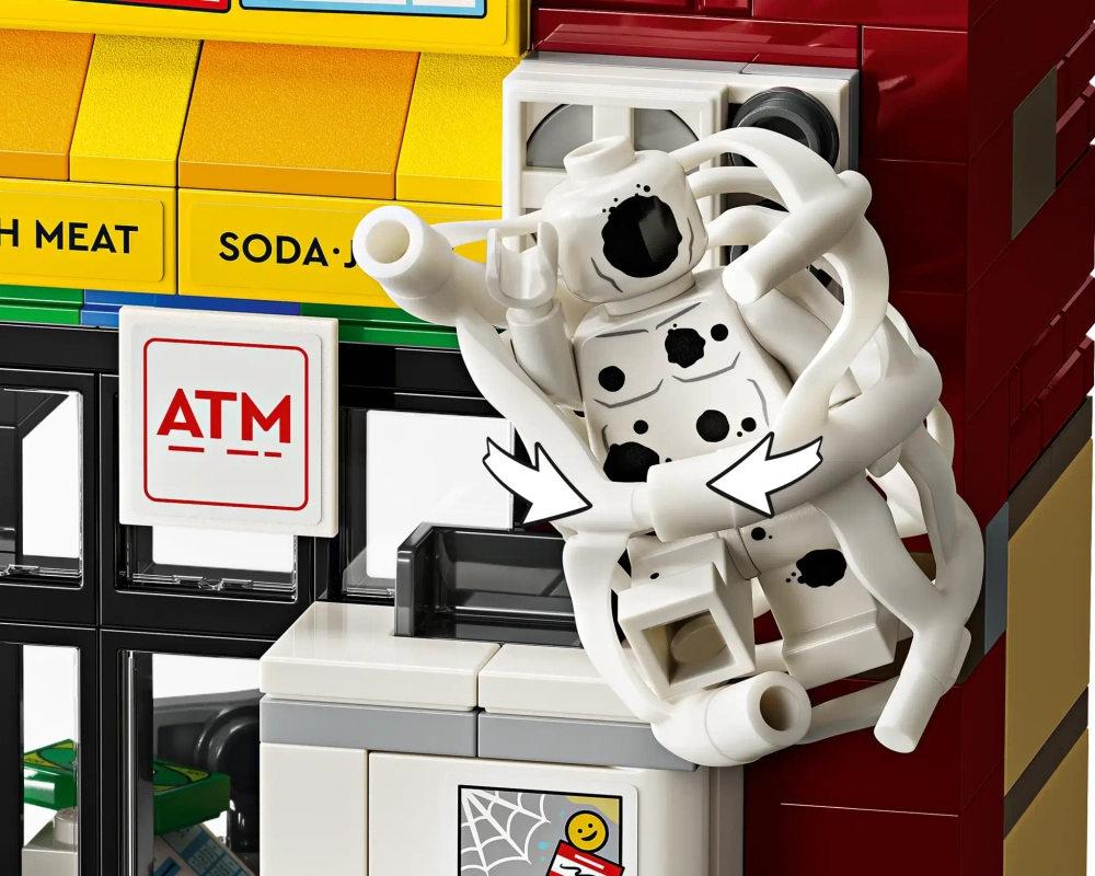 Конструктор LEGO Marvel 76311 Пародия на паука: Майлз Моралес против Спота