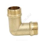 Угольник латунь Ду 20 (3/4") НР/НР VALFEX VF.093.L.034