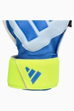Вратарские перчатки adidas Predator Match Fingersave - голубой