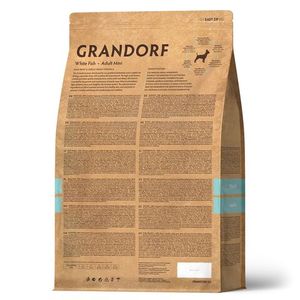 Сухой корм Grandorf DOG White Fish MINI для взрослых собак мелких пород с белой рыбой
