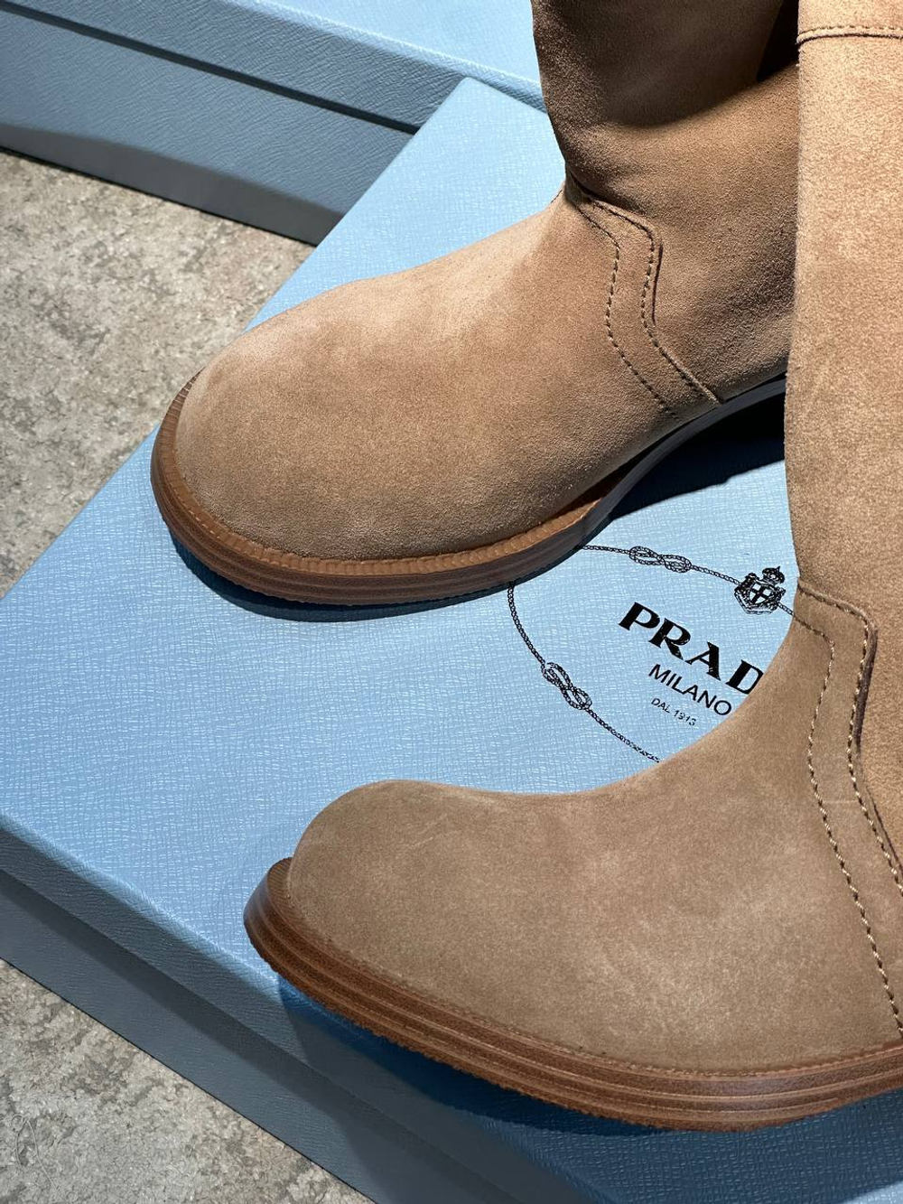 Ботинки Prada