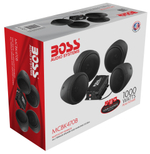 Аудиосистема Boss Audio MCBK470B c Bluetooth, 1000 Вт