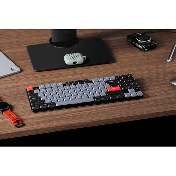 Беспроводная механическая клавиатура QMK Keychron K13 Pro, 90 клавиш, Hot-Swap, Gateron low profile Brown Switch (K13P-H3)