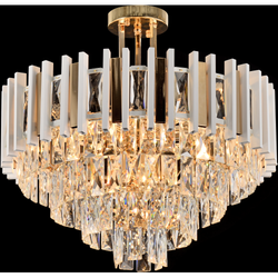Люстра Rivoli Nicole 1041-308 8 х Е14 40 Вт хрусталь | Rivoli