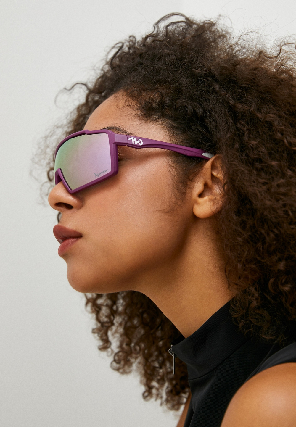 Спортивные очки 720armour A-Fei / Matte Reddish Purple / Smoke Fantasy Pink Lens