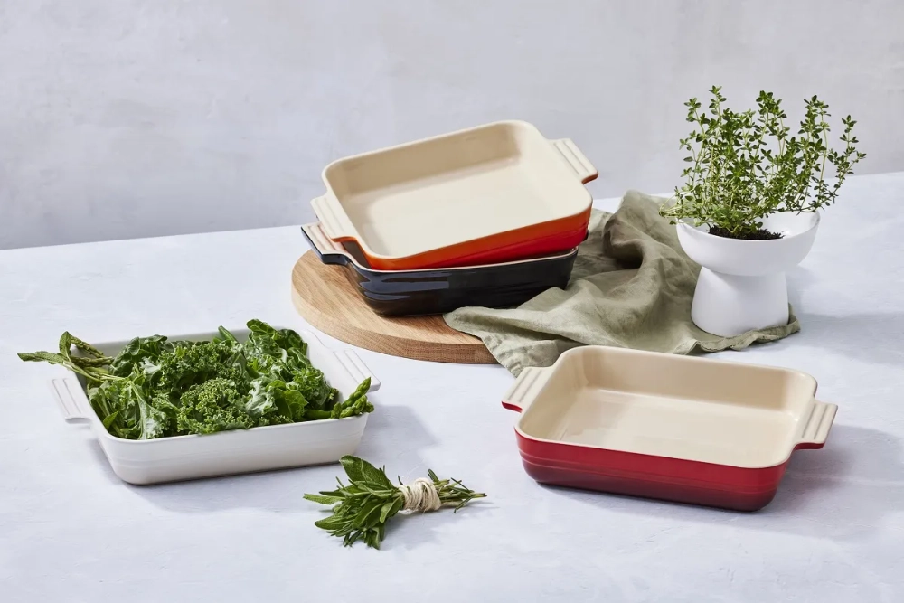 Le Creuset Набор квадратных форм 20+13 см для выпечки на огне. 79094000900080