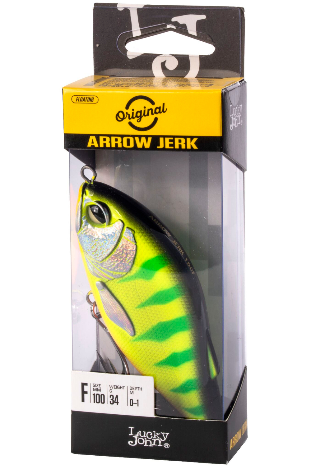 Воблер плавающий LJ ORIGINAL ARROW JERK 10 см, цвет 018
