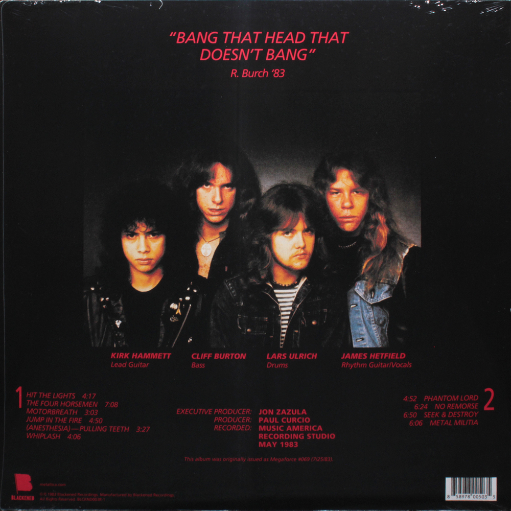 Metallica / Kill 'Em All (LP)