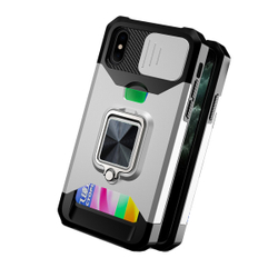 Противоударный чехол Сard Reader Case для iPhone X / XS