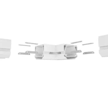 Угловое соединение для профиля TR3046-AL серый Smart Profi Denkirs