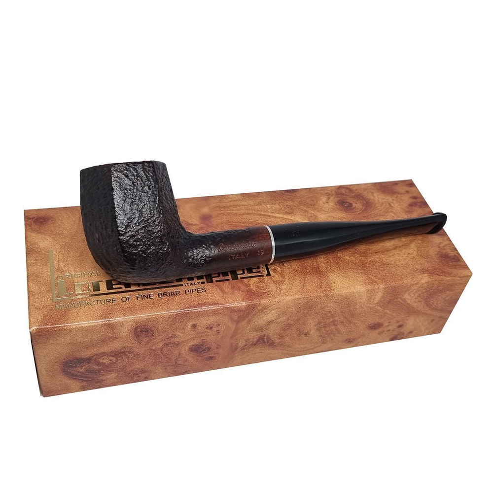 Трубка "Lorenzetti" Sandblast Brown Охладитель Model 19 (Бриар) (Италия)