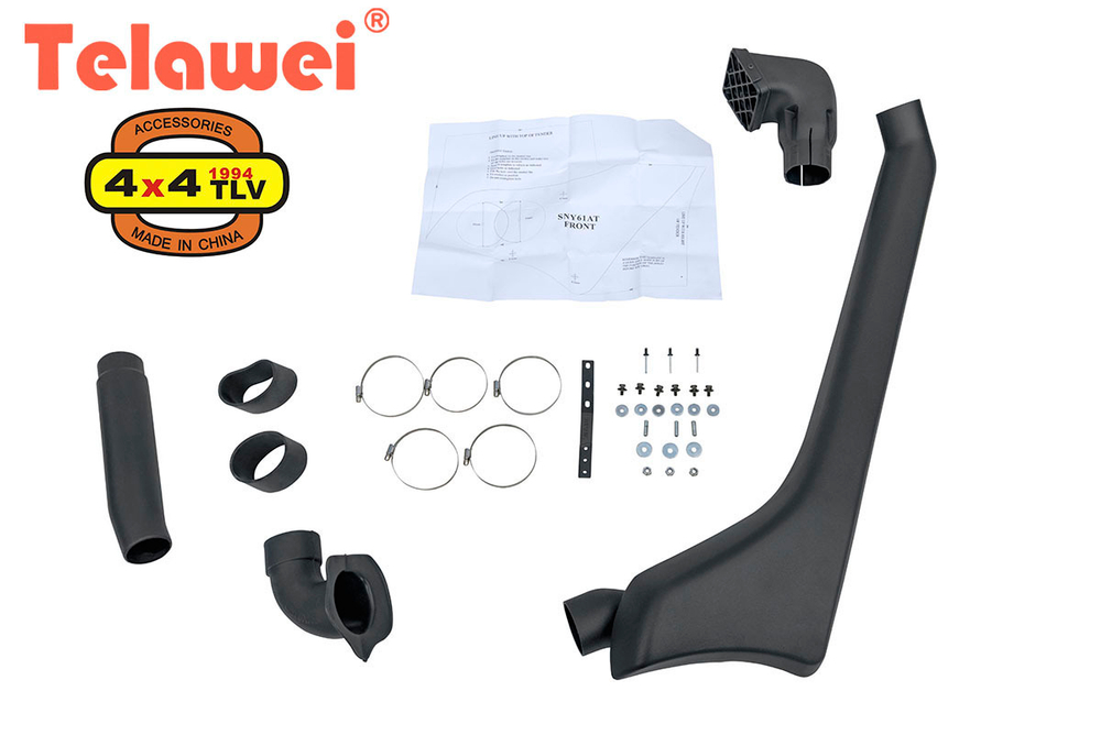 Шноркель Telawei для Nissan Patrol Y61 04/2000-12/2002 TD42, ZD30DDTI