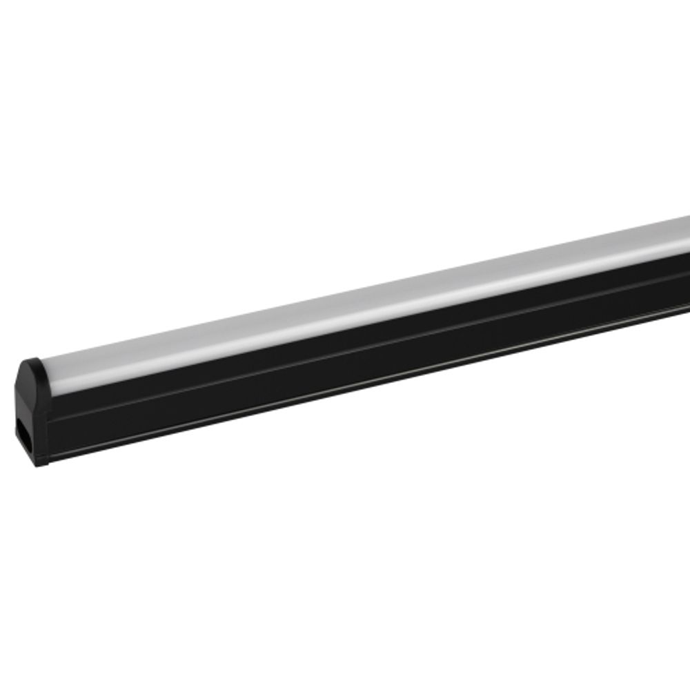 Линейный светодиодный светильник ЭРА LLED-01-08W-4000-B 8Вт 4000K L574мм с выключателем черный | Бытовые светодиодные линейные светильники