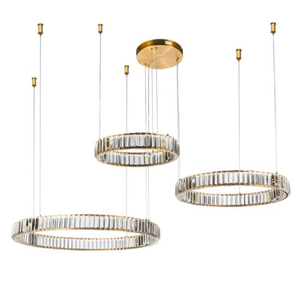 Подвесная светодиодная люстра Divinare RENATA 1135/17 SP-106