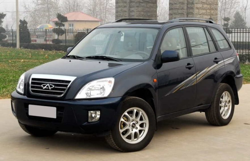 Порог левый Chery Tiggo, Vortex Tingo 2005-2016 (1мм)