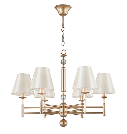 Подвесная люстра Crystal Lux FLAVIO SP6 GOLD