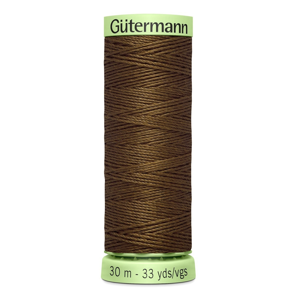 Нить Top Stitch 30/30 м для декоративной отстрочки, Gutermann, 289 дижонская горчица
