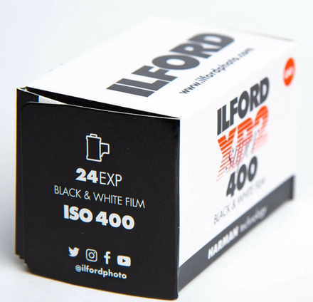 Фотопленка Ilford XP2 Super 400 135-24, ч/б, негативная, 1 шт