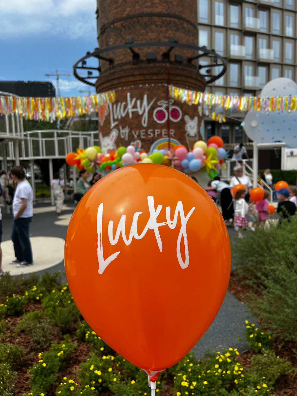 Открытие детской площадки в ЖК Lucky