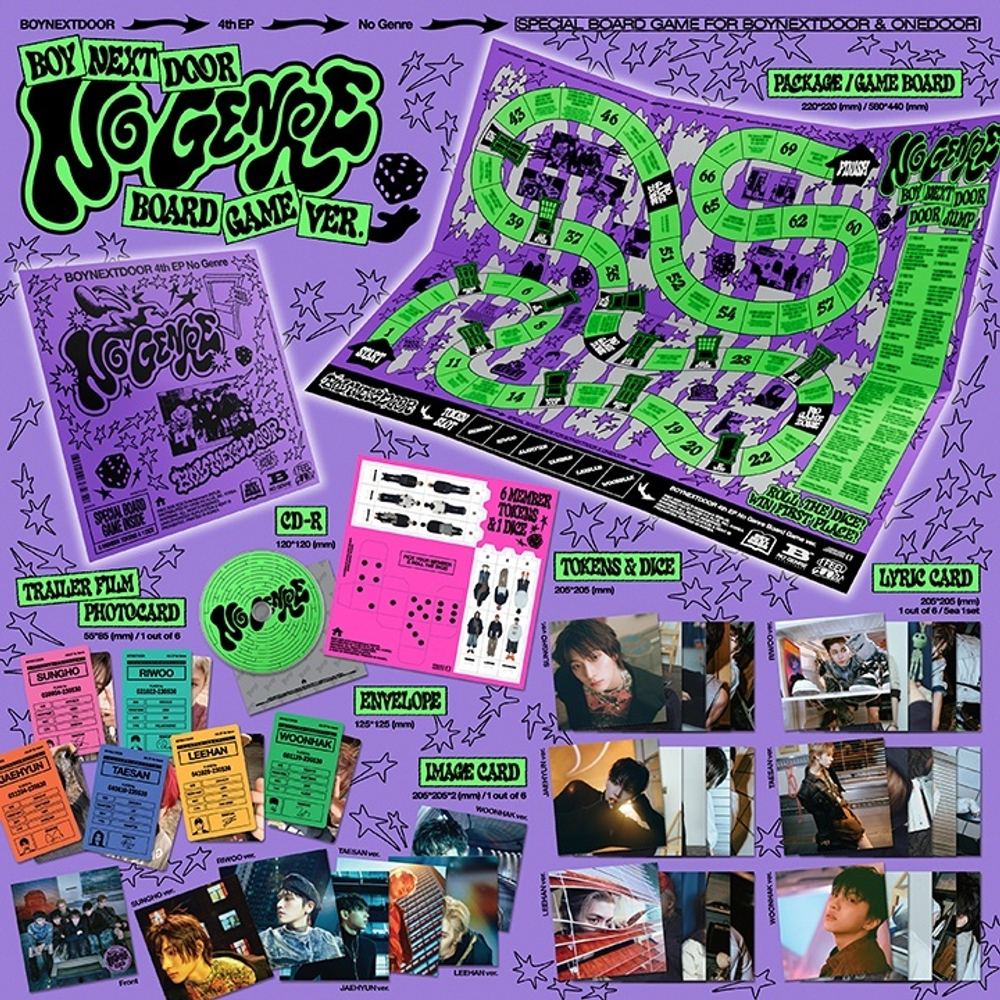 [Альбом] BOYNEXTDOOR - No Genre (Board Game ver.)