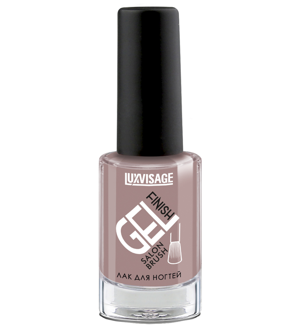 LuxVisage ЛАК для ногтей GEL finish тон 38 СВЕТЛЫЙ МОККО 9мл