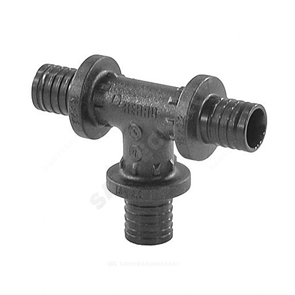 Тройник для PE-X труб аксиальный PPSU Дн 20 RAUTITAN PX Rehau 11600321001