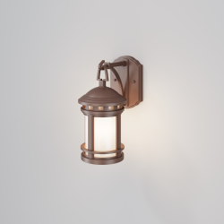 Уличный настенный светильник Outdoor O031WL-01BR