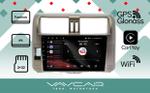 Магнитола для Toyota Land Cruiser Prado 150 2009-2013 (рамка бронза)- Vaycar VA77-0065 на Android 13, 4G SIM-слот